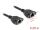DELOCK Verlängerungskabel S/FTP RJ45 BU -> BU Cat6A 0.25m sw
