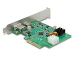 DELOCK PCI Express x4 Karte zu 1 x extern USB Type-C Buchse