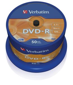 Verbatim DVD-R Matt Silver 4,7 GB 50 Stück(e)