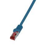 LogiLink CQ2066S Netzwerkkabel Blau 3 m Cat6 S/FTP...