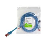 LogiLink CQ2066S Netzwerkkabel Blau 3 m Cat6 S/FTP (S-STP) Rund