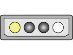 Stromkabel Delock P4 4pol -> Molex 4Pin St/St 0.30m
