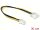 Stromkabel Delock P4 4pol -> Molex 4Pin St/St 0.30m