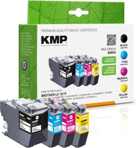 KMP 1537,4005 Druckerpatrone 4 Stück(e) Kompatibel Schwarz, Cyan, Magenta, Gelb