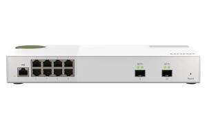 QNAP QSW-M2108-2S Netzwerk-Switch Managed L2 2.5G Ethernet (100/1000/2500) Grau