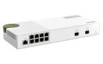 QNAP QSW-M2108-2S Netzwerk-Switch Managed L2 2.5G Ethernet (100/1000/2500) Grau
