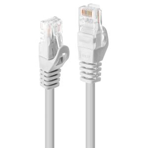 Lindy 48202 Netzwerkkabel Weiß 1 m Cat6 U/UTP (UTP)