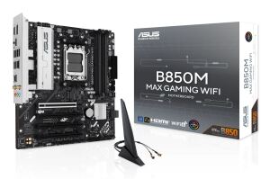 ASUS B850M MAX GAMING WIFI AMD B850 Sockel AM5 micro ATX