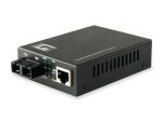 LevelOne GVT-2002 Netzwerk Medienkonverter 1000 Mbit/s 1310 nm Einzelmodus Schwarz