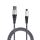 2GO 795951 USB Kabel 1 m USB B Micro-USB B Silber