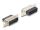 DELOCK Adapter D-Sub15 -> RJ45 St/Bu Montagesatz gelb