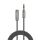 Lindy 35326 Audio-Kabel 0,5 m 3.5mm Anthrazit
