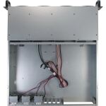 Inter-Tech 2U 2404L S-ATA Rack Schwarz, Grau