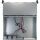 Inter-Tech 2U 2404L S-ATA Rack Schwarz, Grau