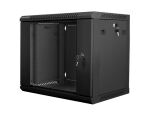Lanberg WF01-6409-10B Rack 9U Wandmontiertes Regal Schwarz