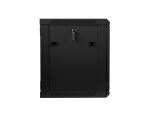 Lanberg WF01-6409-10B Rack 9U Wandmontiertes Regal Schwarz