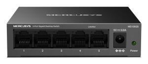 Mercusys MS105GS(UN) Netzwerk-Switch Unmanaged Gigabit Ethernet (10/100/1000) Schwarz