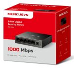 Mercusys MS105GS(UN) Netzwerk-Switch Unmanaged Gigabit Ethernet (10/100/1000) Schwarz