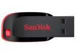 SanDisk Cruzer Blade USB-Stick 32 GB USB Typ-A 2.0 Schwarz, Rot