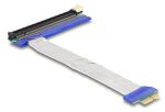 DELOCK Riser Karte PCI Express x1 St. zu 16 Slot Kab.20 cm