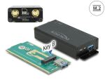 DELOCK USB 3.0 Konverter für M.2 Key B Modul mit SIM Slot