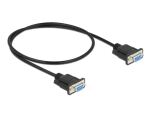 DeLOCK Seriell Kabel RS-232 D-Sub 9 Buchse zu Buchse...