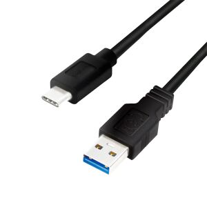 LogiLink CU0171 USB Kabel USB 3.2 Gen 2 (3.1 Gen 2) 3 m USB A USB C 5 Gbit/s Schwarz