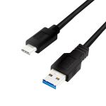 LogiLink CU0171 USB Kabel USB 3.2 Gen 2 (3.1 Gen 2) 3 m USB A USB C 5 Gbit/s Schwarz