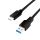 LogiLink CU0171 USB Kabel USB 3.2 Gen 2 (3.1 Gen 2) 3 m USB A USB C 5 Gbit/s Schwarz