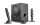 Wavemaster Stax BT Lautsprecherset Universal Schwarz 2.1 Kanäle 20 W Bluetooth