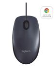 Logitech B100 Maus Büro Beidhändig USB Typ-A Optisch 800 DPI