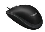 Logitech B100 Maus Büro Beidhändig USB Typ-A Optisch 800 DPI