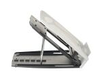 BakkerElkhuizen Ergo-Q 330 Circular Laptop-Ständer Schwarz, Grau 43,2 cm (17")