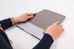 BakkerElkhuizen Ergo-Q 330 Circular Laptop-Ständer Schwarz, Grau 43,2 cm (17")