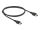 DeLOCK DisplayPort Kabel 8K 60 Hz 1 m DP 8K zertifiziert ohne Einrastfunktion