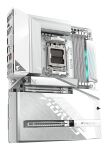 GIGABYTE X870 AORUS STEALTH ICE Mainboard – Unterstützt AMD Ryzen 9000 CPUs, digitales 16+2+2 Phasen VRM, bis zu 8200 MHz DDR5 (OC), 2 x PCIe 5.0 + 2 x PCIe 4.0, Wi-Fi 7, 5 GbE LAN, USB 4