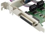 Conceptronic SPC01G Schnittstellenkarte/Adapter Eingebaut Parallel, RS-232
