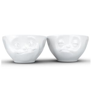 FIFTYEIGHT Schälchen-Set 200ml - Verpennt Lecker weiß