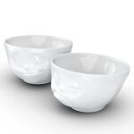 FIFTYEIGHT Schälchen-Set 200ml - Verpennt Lecker weiß