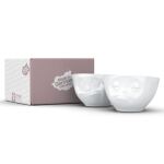 FIFTYEIGHT Schälchen-Set 200ml - Verpennt Lecker weiß