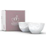 FIFTYEIGHT Schälchen-Set 200ml - Verpennt Lecker weiß