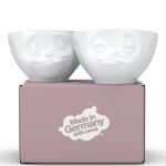 FIFTYEIGHT Schälchen-Set 200ml - Verpennt Lecker weiß