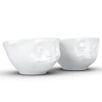 FIFTYEIGHT Schälchen-Set 200ml - Verpennt Lecker weiß