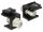 DELOCK Keystone F-Buchse schwarz
