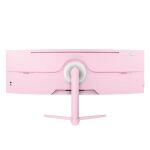 Arozzi Nova 49” Curved Computerbildschirm 124,5 cm (49") 5120 x 1440 Pixel Dual QHD LED Pink