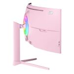 Arozzi Nova 49” Curved Computerbildschirm 124,5 cm (49") 5120 x 1440 Pixel Dual QHD LED Pink