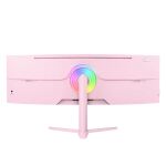 Arozzi Nova 49” Curved Computerbildschirm 124,5 cm (49") 5120 x 1440 Pixel Dual QHD LED Pink