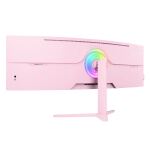 Arozzi Nova 49” Curved Computerbildschirm 124,5 cm (49") 5120 x 1440 Pixel Dual QHD LED Pink