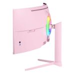 Arozzi Nova 49” Curved Computerbildschirm 124,5 cm (49") 5120 x 1440 Pixel Dual QHD LED Pink