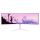 Arozzi Nova 49” Curved Computerbildschirm 124,5 cm (49") 5120 x 1440 Pixel Dual QHD LED Pink